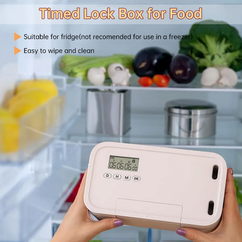 Timed Lock Safe Box: Electronic Security Storage for Personal Items, Documents, Phones & Cigarettes