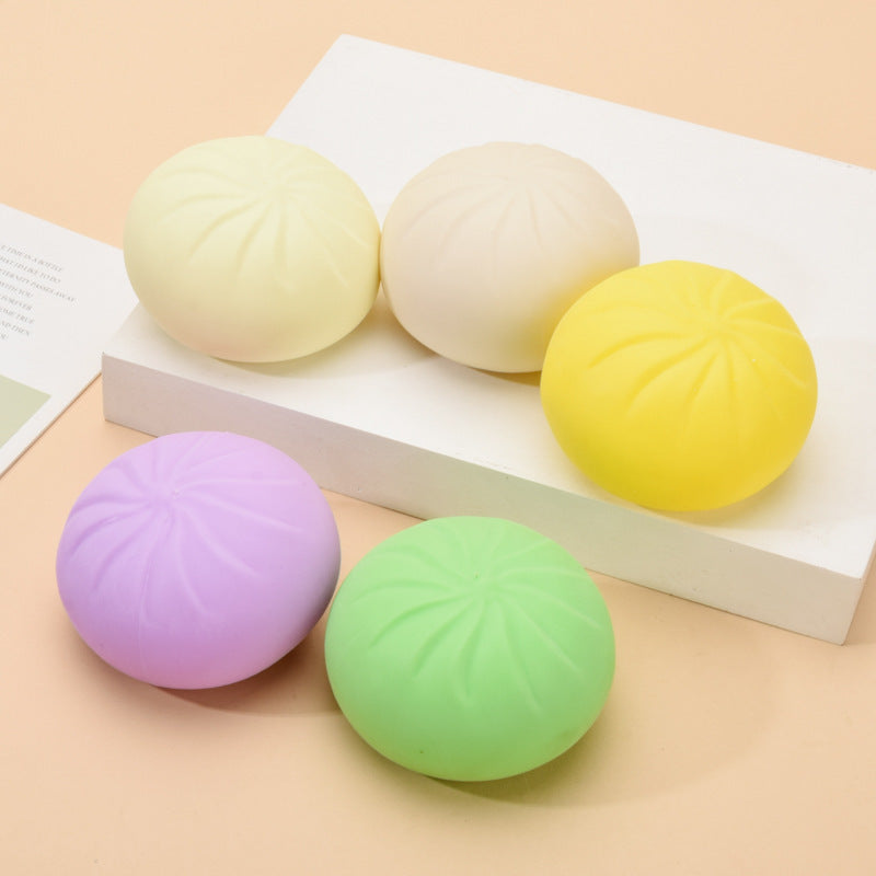 Simulated Steamed Bun Squishy Stress Relief Toy, Large Size